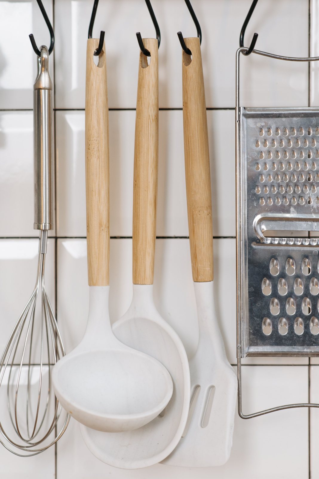 Everyday kitchen tools in a clean, practical setting